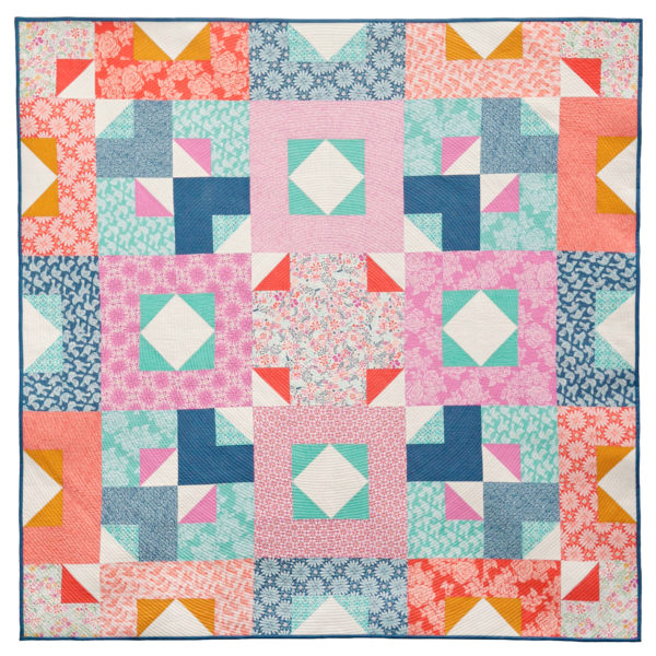 Rosewood Quilt Pattern – PDF